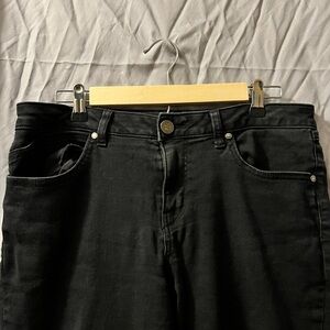 1822 Denim Women's High Rise Black Jeans